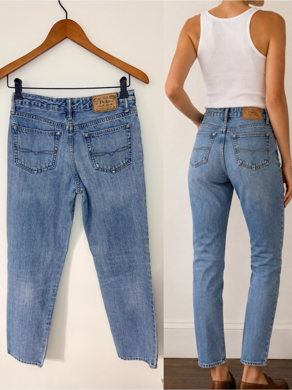 Vintage Polo Ralph Lauren Slim Straight Jeans 
Sz 16 Youth/Teen